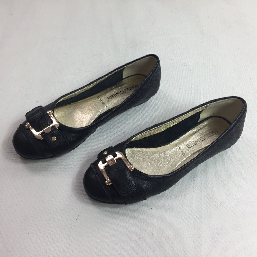 🌹Rodol Fo Valeri Vera Pelle Shoes Flats Ballets size 6 US